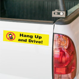 Hang auf und fahre! autoaufkleber