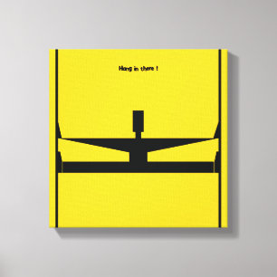 Hang da rein! von Michele Moses Leinwanddruck