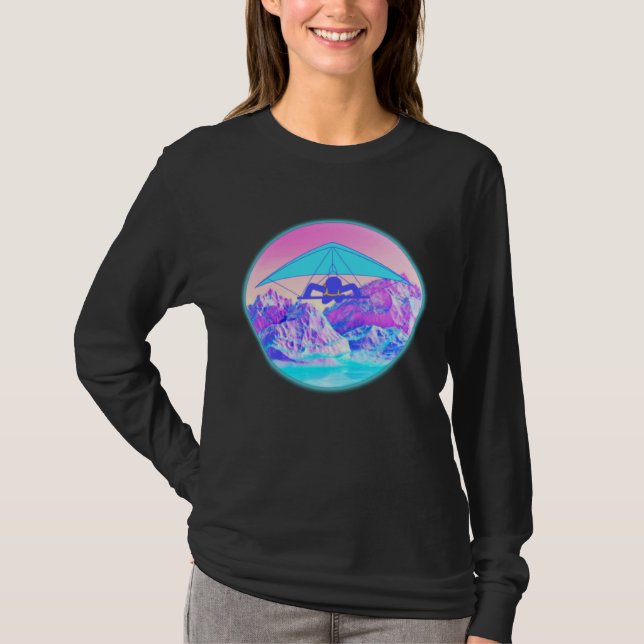 Hang glider delta glider air sport glider 2 T-Shirt (Vorderseite)