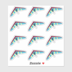 Hang Gliding Aufkleber