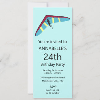 Hang Gliding Einladung