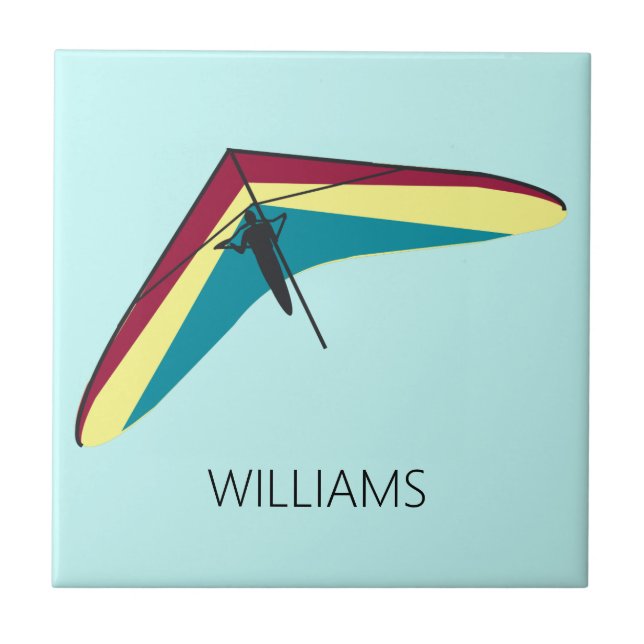 Hang Gliding Fliese (Vorderseite)