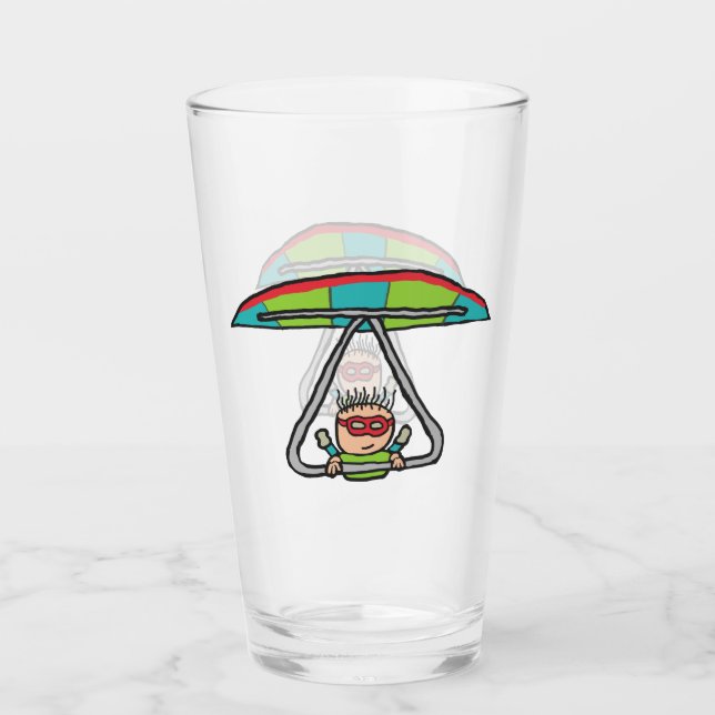 Hang Gliding Glas (Vorderseite)
