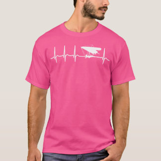 Hang Gliding Heart - Best Humorous Sayings Quotes  T-Shirt