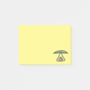Hang Gliding Post-it Klebezettel