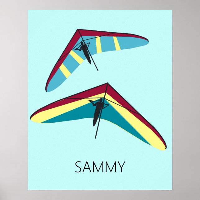Hang Gliding Poster (Vorne)