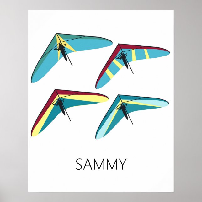 Hang Gliding Poster (Vorne)