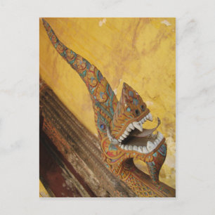 Hang Hod ... Naga in Vientiane, Laos Postkarte
