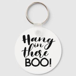 Hang in diesem Boo! | Monogramm Personalisiert Schlüsselanhänger