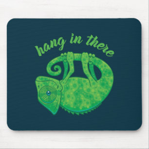 Hang In There Magical Chameleon Mousepad