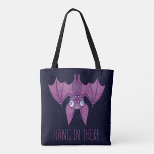 Hang in There Wacky Vampire Bat Tasche