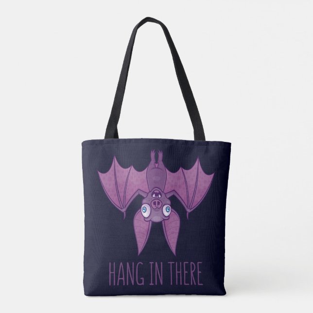Hang in There Wacky Vampire Bat Tasche (Rückseite)