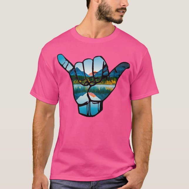 Hang Loose - Berge T-Shirt (Vorderseite)