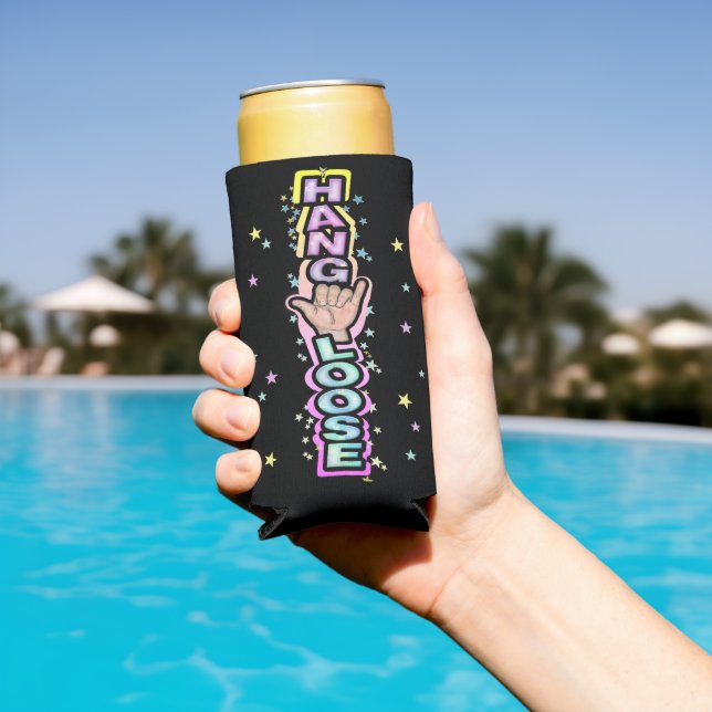 Hang Loose Dose (oder Flasche) Cooler Selters Dosenkühler (In Situ Pool)
