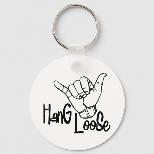 Hang Loose Schlüsselanhänger (Vorderseite)