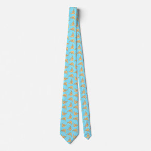 Hang Loose Shaka Hawaiian thème cravate en bleu cl