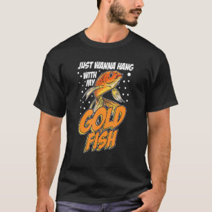 Hang mit meinem Goldfish Karpfen Japan Aquarium Go T-Shirt