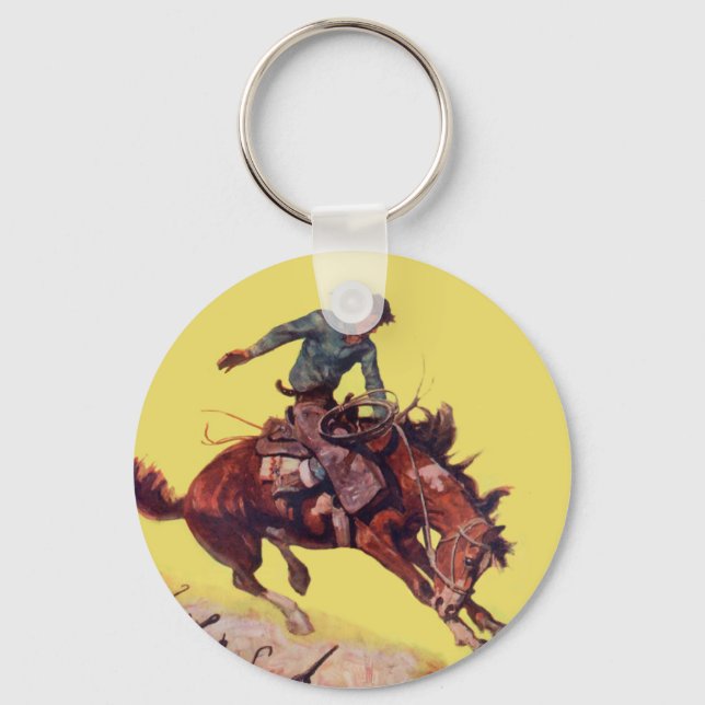Hang on Cowboy Schlüsselanhänger (Vorderseite)
