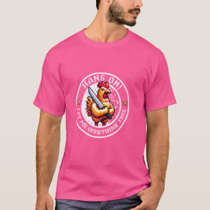 Hang on Ließ mich überdenken diese lustige Überleg T-Shirt