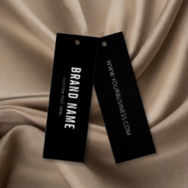 Hang-Tag für das Unternehmensprodukt