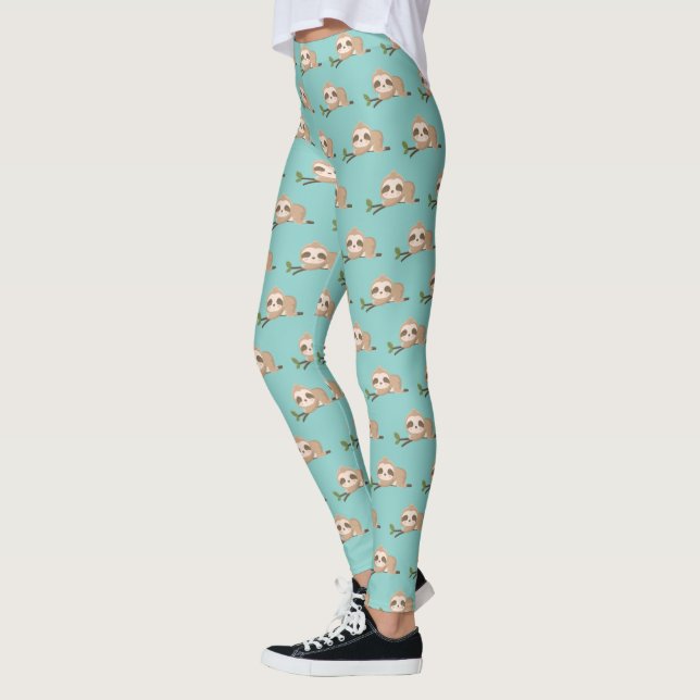 Hangblau Leggings (Links)