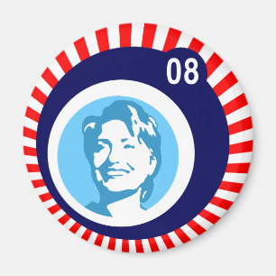 Hangclinton : blaue Blasen : Magnet