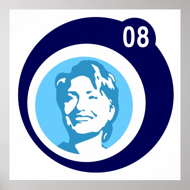 Hangclinton : blaue Blasen : Poster (Vorne)