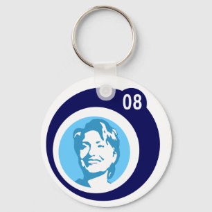 Hangclinton : blaue Blasen : Schlüsselanhänger