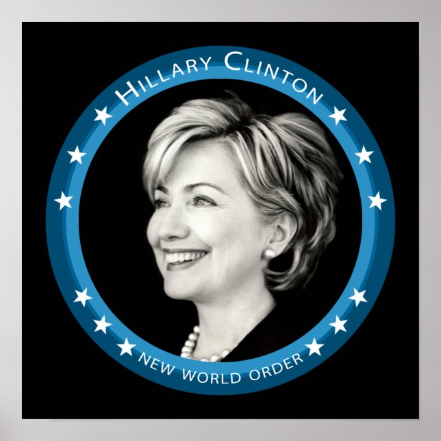 Hangclinton : blaue Rochen : Poster (Vorne)