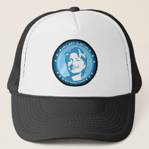 Hangclinton : blaue Rochen : Truckerkappe