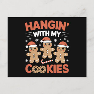 Hänge mit meinen Keksen Weihnachten Lebkuchen Xmas