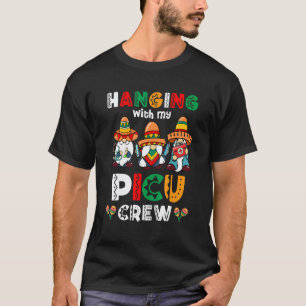 Hänge mit meiner PICU-Krankenschwester-Crew Gnom C T-Shirt