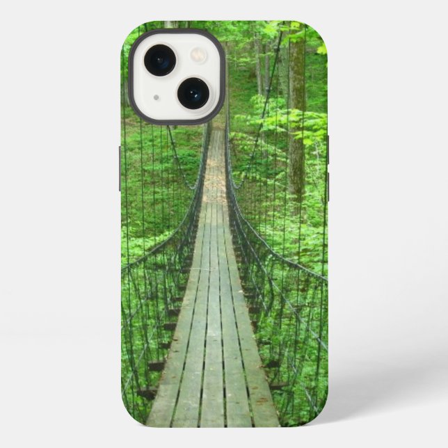 Hängebrücke iPhone Hülle (Rückseite)