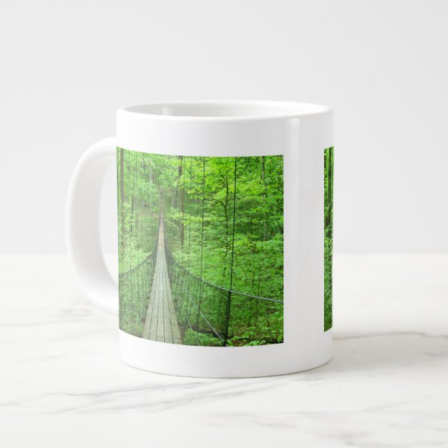 Hängebrücke Jumbo-Tasse (Vorderseite Links)