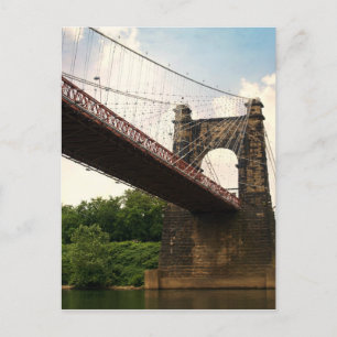 Hängebrücke Postkarte