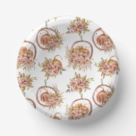 Hängekörbe & rustikale Eleganz Pappteller