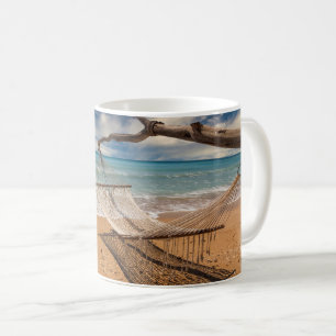 Hängematte an der Küste Kaffeetasse