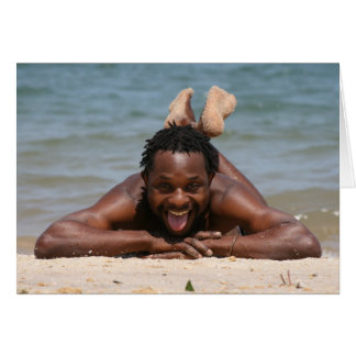 Hängen am Strand