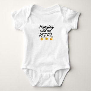 Hängen mit meinen Blicken - Sozialentwurf Baby Strampler