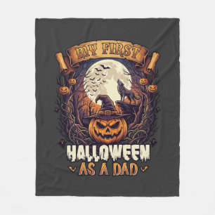 Hängende Hexen Halloween Fliegende Hexe Verfluchte Fleecedecke
