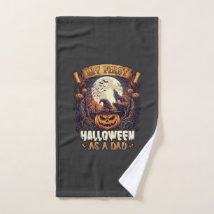 Hängende Hexen Halloween Fliegende Hexe Verfluchte Handtuch