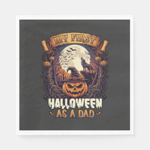 Hängende Hexen Halloween Fliegende Hexe Verfluchte Serviette