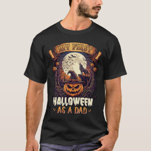 Hängende Hexen Halloween Fliegende Hexe Verfluchte T-Shirt