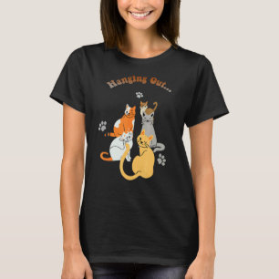 Hängende Katzen Leben schönes Lächeln ist ein sehr T-Shirt