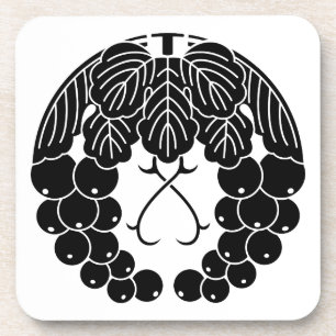hängende Trauben Getränkeuntersetzer
