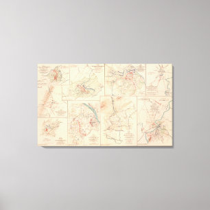 Hängender Felsen Monocacy Leinwanddruck