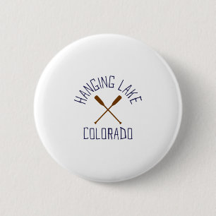 Hängender See Colorado Outdoor Vintage Button
