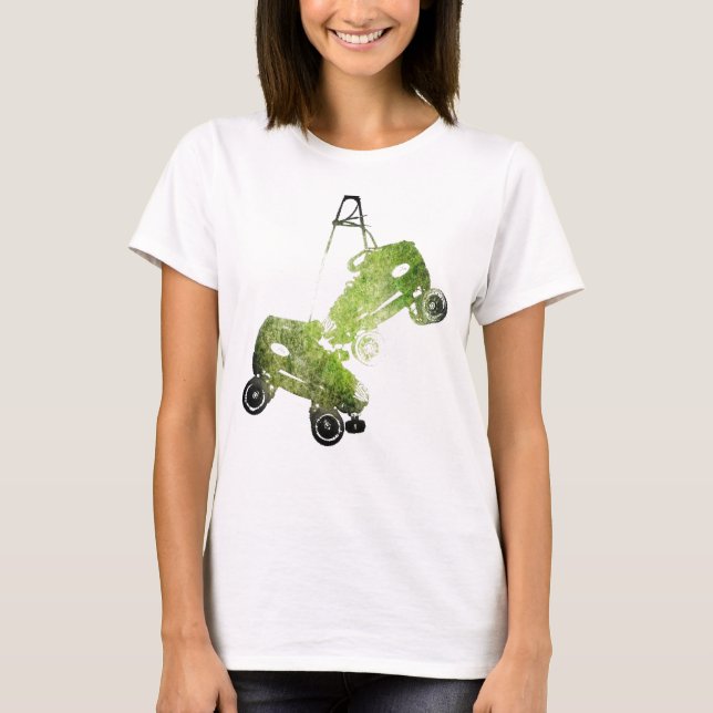 Hängender SkateGrunge T-Shirt (Vorderseite)