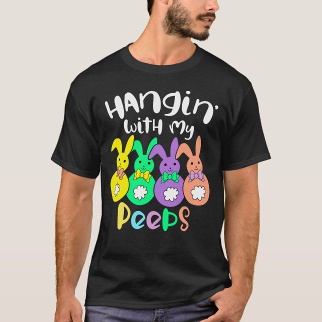 Hängendes Kühlen mit meinem Blick-glücklichen T-Shirt (Vorderseite)