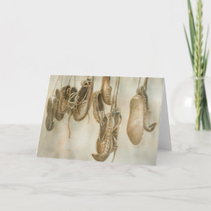 Hängendes Opanci Feiertagskarte